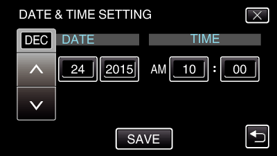 C5B CLOCK SETTING US